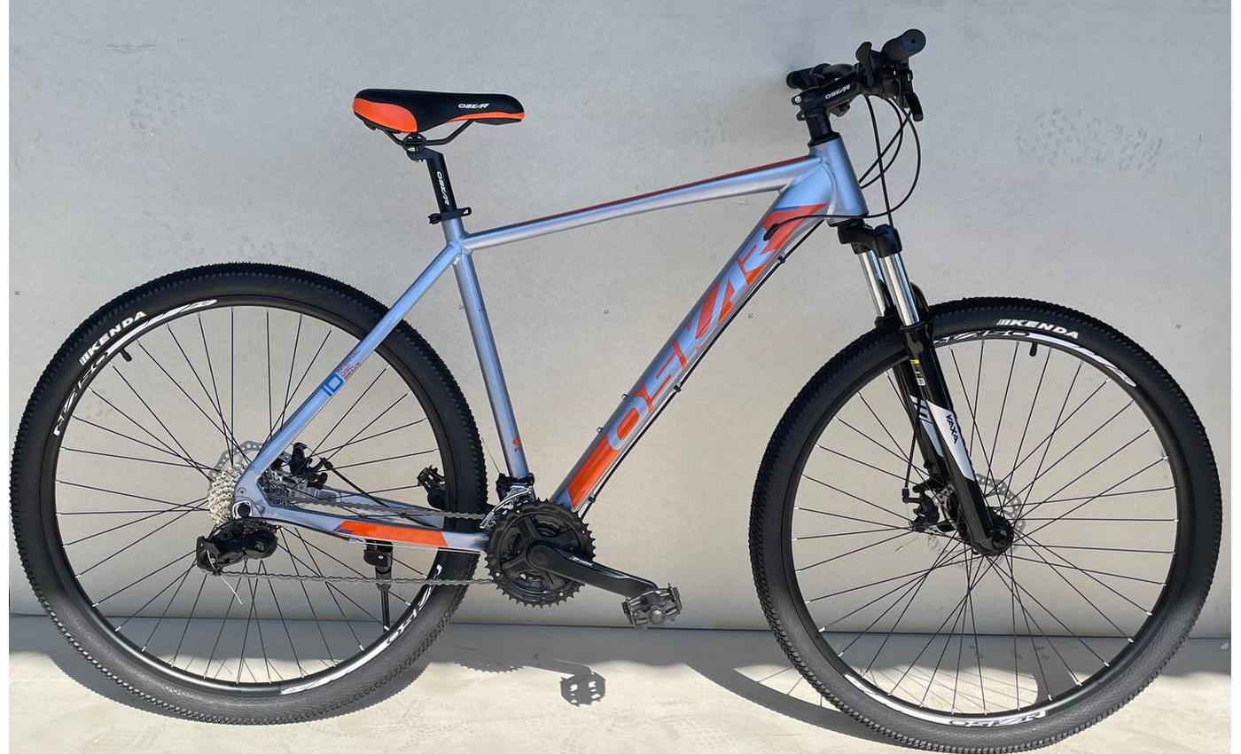Фотография Велосипед Oskar Spirit 29" рама XL 21" (2022) серо-оранжевый